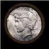Image 2 : ***Auction Highlight*** Full solid date 1922-p Uncirculated Peace silver dollar roll, 20 coins (fc)
