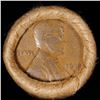 Image 2 : Mixed small cents 1c orig shotgun roll, 1919-s Wheat Cent, 1889 Indian Cent other end, Brandt Wrappe