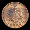 Image 2 : 2000 Barbados 1c Grades Select Unc