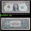 Image 1 : 1963B $1 'Barr Note' Federal Reserve Note (New York,  NY) Grades f+