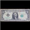 Image 2 : 1963B $1 'Barr Note' Federal Reserve Note (New York,  NY) Grades f+