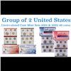 Image 1 : Group of 2 United States Mint Set in Original Government Packaging! From 2001-2002 with 40 Coins Ins