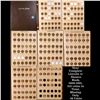 Image 1 : Near Complete Lincoln 1c Dansco Book, 1909-1991, 215 coins in Total, Missing Only 18 Coins