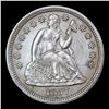 Image 2 : ***Auction Highlight*** 1857-o Seated Liberty Dime 10c Graded ms63 BY SEGS (fc)