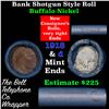 Image 1 : Buffalo Nickel Shotgun Roll in Old Bank Style 'Bell Telephone'  Wrapper 1918 & d Mint Ends