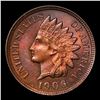 Image 2 : 1906 Indian Cent 1c Grades GEM+ Unc RB