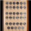 Image 5 : ***Auction Highlight*** Complete Jefferson 5c Dansco Book, 1938-2016 175 coins in Total. Including T