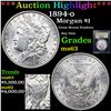 Image 1 : ***Auction Highlight*** 1894-o Morgan Dollar $1 Graded Select Unc By USCG (fc)