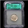Image 2 : 1938-d/s Buffalo Nickel 5c Graded au58 By ICG