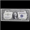 Image 2 : 1935F $1 Blue Seal Silver Certificate Grades Choice CU