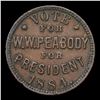 Image 2 : 1884 Cincinnati Chamber of Commerce Token So-Called-Dollar $1 Grades NG