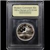 Image 2 : Proof 1992-S Olympic Modern Commem Half Dollar 50c Graded GEM++ Proof Deep Cameo BY USCG