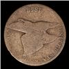 Image 2 : 1858 LL Flying Eagle Cent 1c Grades g+