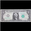 Image 2 : Group of 5 **Star Note** $1 Federal Reserve Notes, Series 1963 to 2009, VF to CU Grade Grades Select