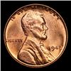 Image 2 : 1942-p Lincoln Cent 1c Grades GEM++ Unc RD