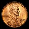 Image 2 : 1939-p Lincoln Cent 1c Grades GEM+ Unc RD