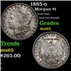 Image 1 : 1885-o Morgan Dollar $1 Grades GEM Unc