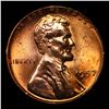 Image 2 : 1957-d Lincoln Cent 1c Grades GEM+ Unc RD