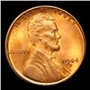 Image 2 : 1944-d Lincoln Cent 1c Grades GEM++ RB