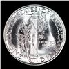 Image 3 : 1945-p Mercury Dime 10c Grades GEM++ Unc