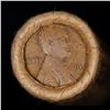 Image 2 : Mixed small cents 1c orig shotgun roll, 1917-s Wheat Cent, 1889 Indian Cent other end, Brinks Wrappe