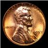 Image 2 : 1957-d Lincoln Cent 1c Grades GEM++ Unc RD