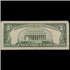 Image 3 : **Star Note** 1963 $5 Red Seal United States Note Grades vf++