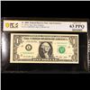 Image 2 : PCGS 2009 $1 Green Seal Federal Reserve Note (San Francisco) Serial # L76005400T Graded cu63 By PCGS