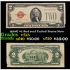 Image 1 : 1928G $2 Red seal United States Note Grades vf+