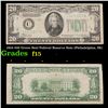 1934 $20 Green Seal Federal Reserve Note (Philadelphia, PA) Grades f+