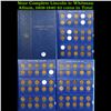 Image 1 : Near Complete Lincoln 1c Whitman Album, 1909-1940 82 coins in Total