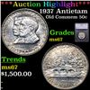 Image 1 : ***Auction Highlight*** 1937 Antietam Old Commem Half Dollar 50c Grades GEM++ Unc BY SEGS (fc)