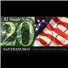 Image 2 : 2003A $2 Federal Reserve Note, Uncirculated 2008 BEP Folio Issue (San Francisco, CA) Grades Gem CU