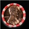 Image 2 : Shotgun Lincoln 1c roll, 1972-d 50 pcs Bank Wrapper.