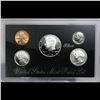 Image 1 : 1992 United States Mint Silver Proof Set. 5 Coins Inside. NO BOX or COA
