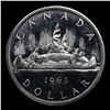 Image 3 : ***Auction Highlight*** 1963 Canada Dollar $1 Graded ms67 pl By SEGS (fc)
