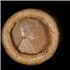 Image 2 : Mixed small cents 1c orig shotgun roll, 1919-s Wheat Cent, 1887 Indian Cent other end, Brinks Wrappe