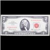 Image 2 : 1963 $2 Red Seal United States Note Grades Select CU