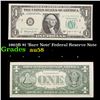 Image 1 : 1963B $1 'Barr Note' Federal Reserve Note Grades Choice AU/BU Slider
