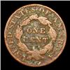 Image 3 : 1828 Lg Narrow Date Coronet Head Large Cent 1c Grades f+