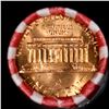 Image 2 : Shotgun Lincoln 1c roll, 1960-p 50 pcs Bank Wrapper.