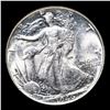 Image 2 : 1946-p Walking Liberty Half Dollar 50c Grades Select+ Unc