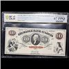Image 2 : 1979 (1858-1879) $10 ABNC Souvenir Card Exchange Bank of St. Louis Grades Gem++ CU