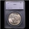 Image 4 : 1935-p Peace Dollar $1 Graded ms64+ BY SEGS