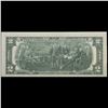 Image 3 : 1976 $2 Federal Reserve Note 1st Day of Issue, with Stamp Grades Gem CU