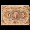Image 2 : 1862 US Fractional Currency 5c First Issue Fr-1230 Thomas Jefferson W/ Monigram Grades f+