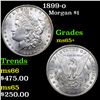 Image 1 : 1899-o Morgan Dollar $1 Grades GEM+ Unc
