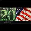 Image 2 : 2003A $2 Federal Reserve Note, Uncirculated 2008 BEP Folio Issue (Atlanta, GA) Grades Gem CU