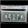 Image 2 : PCGS 1896 $1 Bureau of Engraving & Printing Silver Certificate Graded cu64 By PCGS