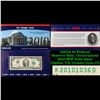 Image 1 : 2003A $2 Federal Reserve Note, Uncirculated 2010 BEP Folio Issue (Dallas, TX) Grades Gem CU